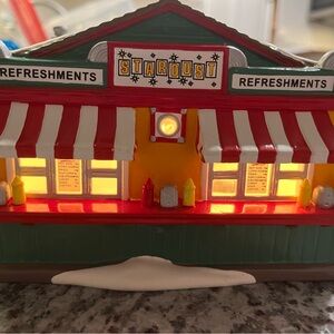 Department 56 Stardust Refreshments Stand - Red, Green, Yellow